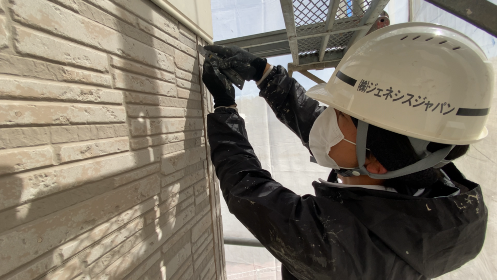 コーキング打ち替えの撤去時のコツ